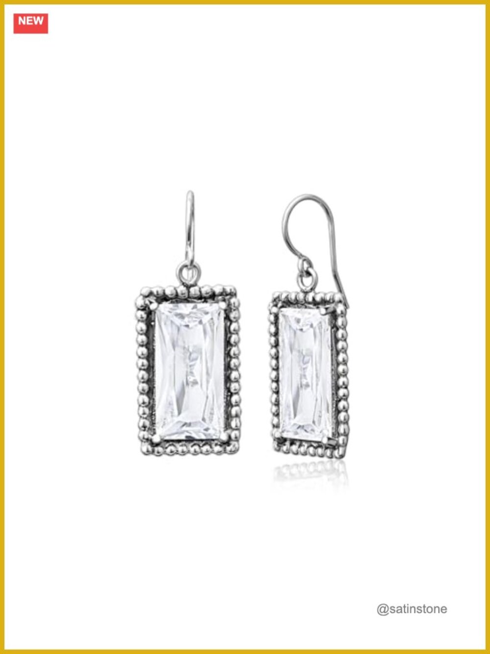 925 Sterling Silver Dangle Earrings for Women Cubic Zirconia Drop Earrings